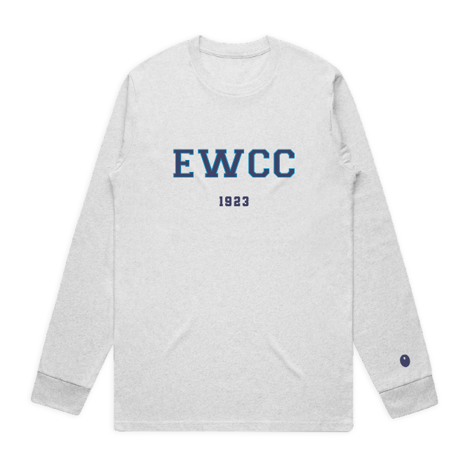Exhall & Wixford CC Long Sleeve T-Shirt - Light Grey