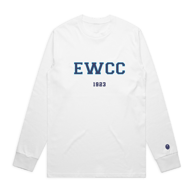 Exhall & Wixford CC Long Sleeve T-Shirt - White