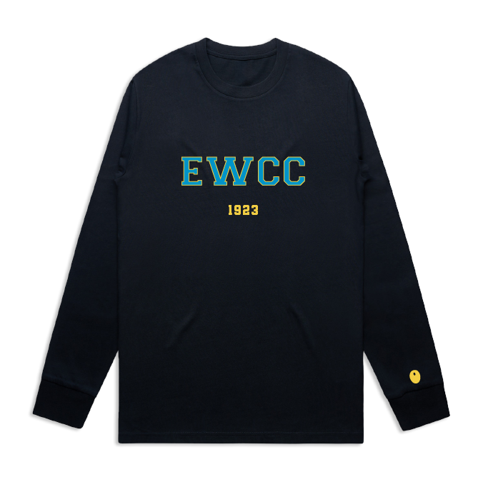 Exhall & Wixford CC Long Sleeve T-Shirt - Navy