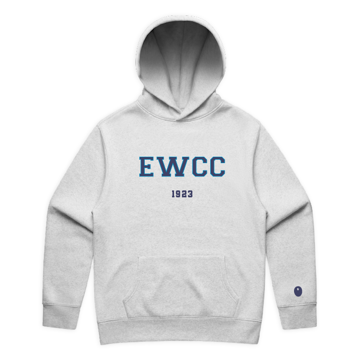 Exhall & Wixford CC Hoodie - Light Grey