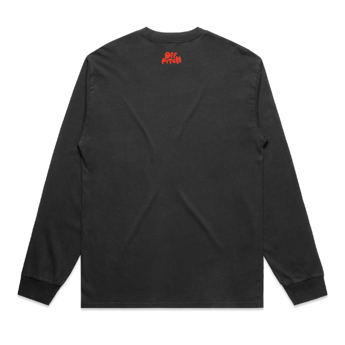 TU Fitness Long Sleeve T-Shirt - Off Black