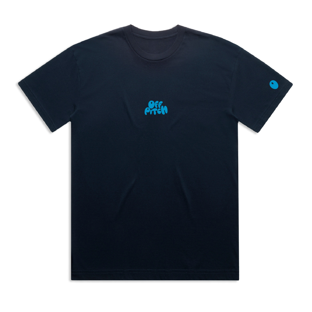 OffPitch X Exhall & Wixford CC T-Shirt - Navy