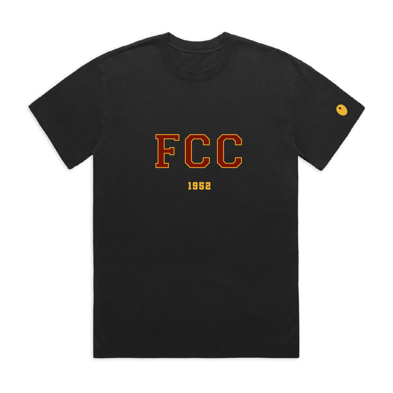 Fillongley CC T-Shirt - Off Black