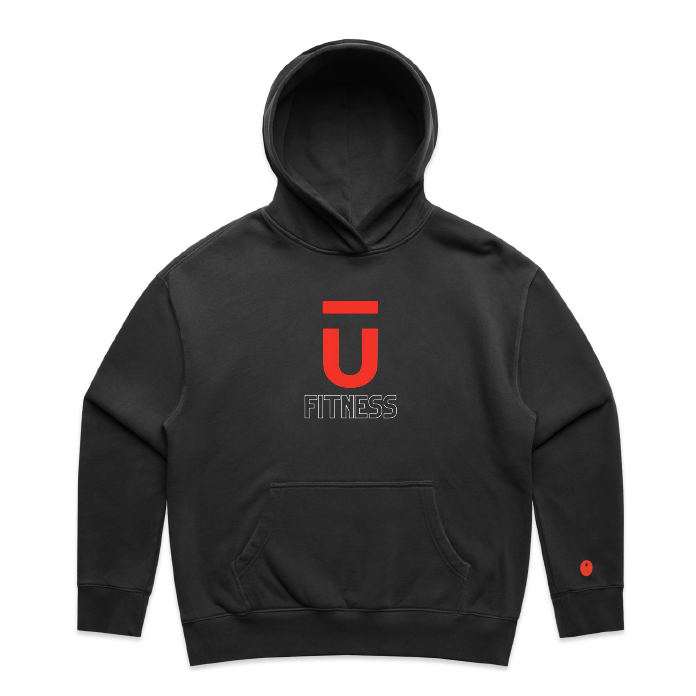 TU Fitness Hoodie - Off Black