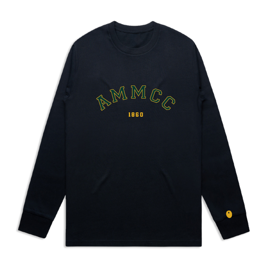 Ashorne & Moreton Morrell CC Long Sleeve T-Shirt - Navy