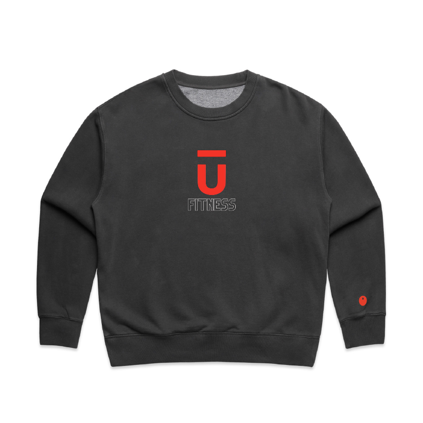 TU Fitness Sweatshirt - Off Black