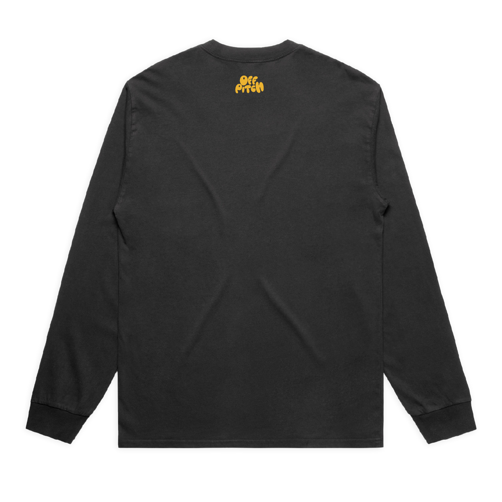 Fillongley CC Long Sleeve T-Shirt - Off Black