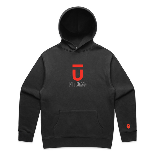 TU Fitness Hoodie - Off Black