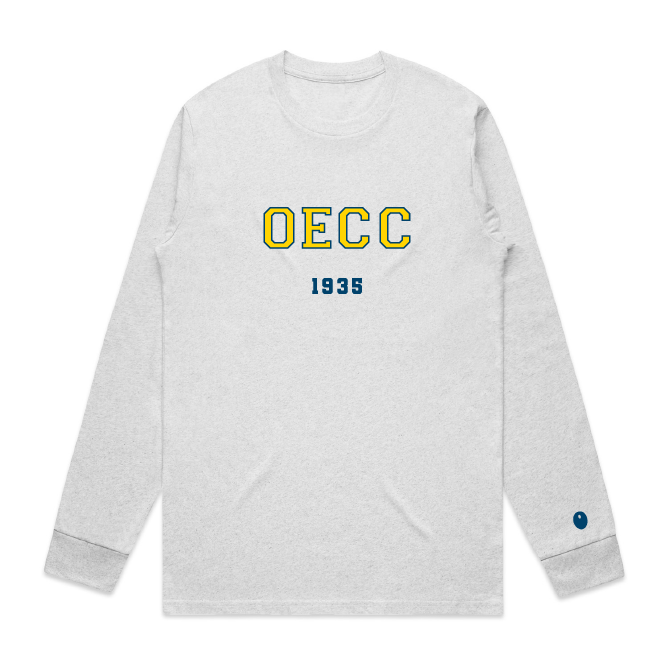 Old Elizabethans Long Sleeve T-Shirt - Light Grey