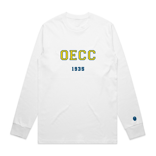 Old Elizabethans Long Sleeve T-Shirt - White