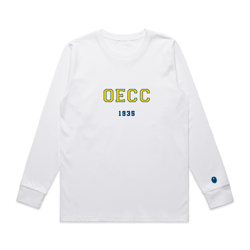 Old Elizabethans Long Sleeve T-Shirt - White