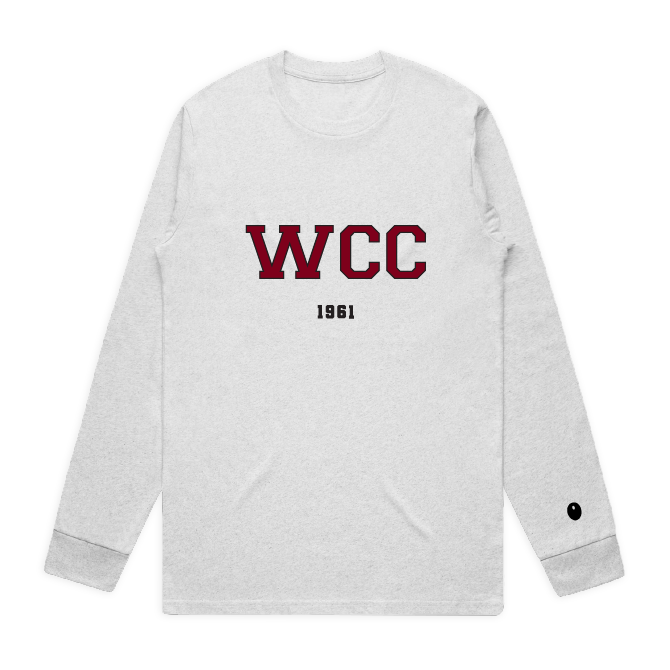Woodbourne CC Long Sleeve T-Shirt - Light Grey