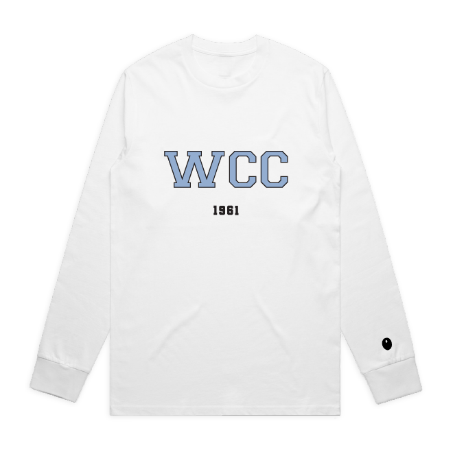 Woodbourne CC Long Sleeve T-Shirt - White
