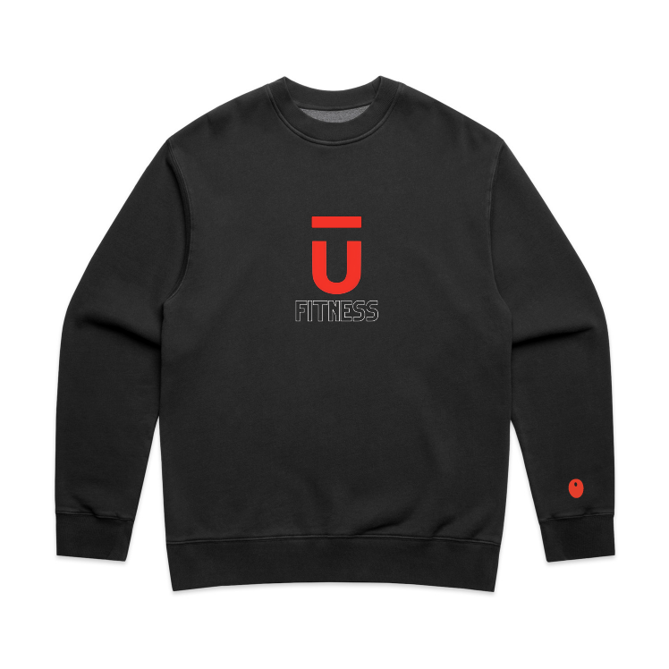 TU Fitness Sweatshirt - Off Black