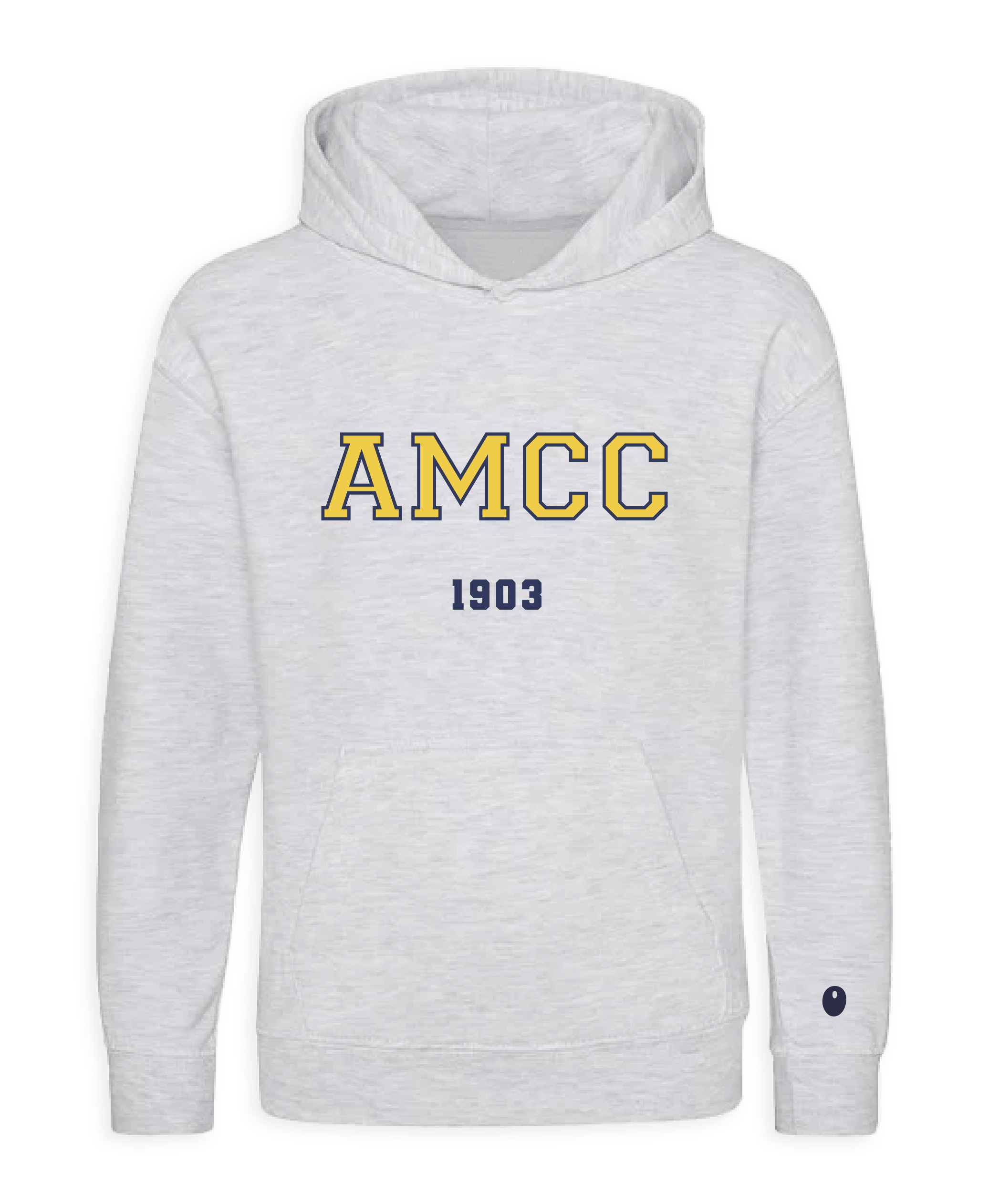 Aston Manor CC Hoodie - Light Grey