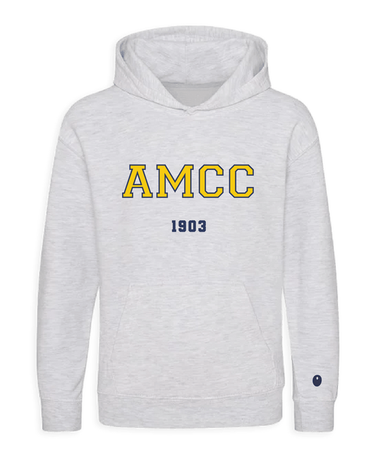 Aston Manor CC Hoodie - Light Grey