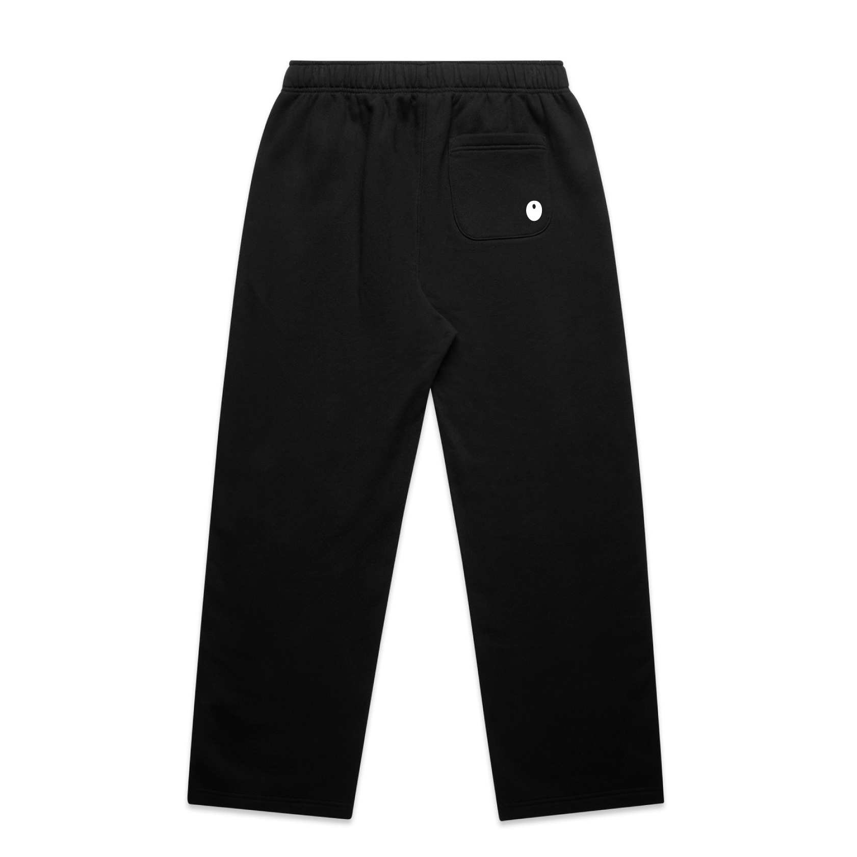 Bromsgrove Varsity Cuffless Sweatpants - Black