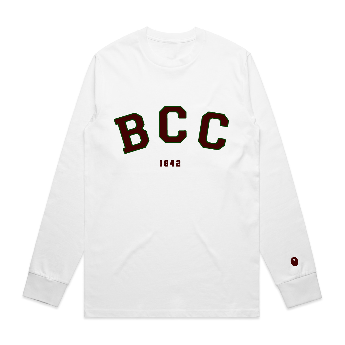Bromsgrove Varsity Long Sleeve T-Shirt - White