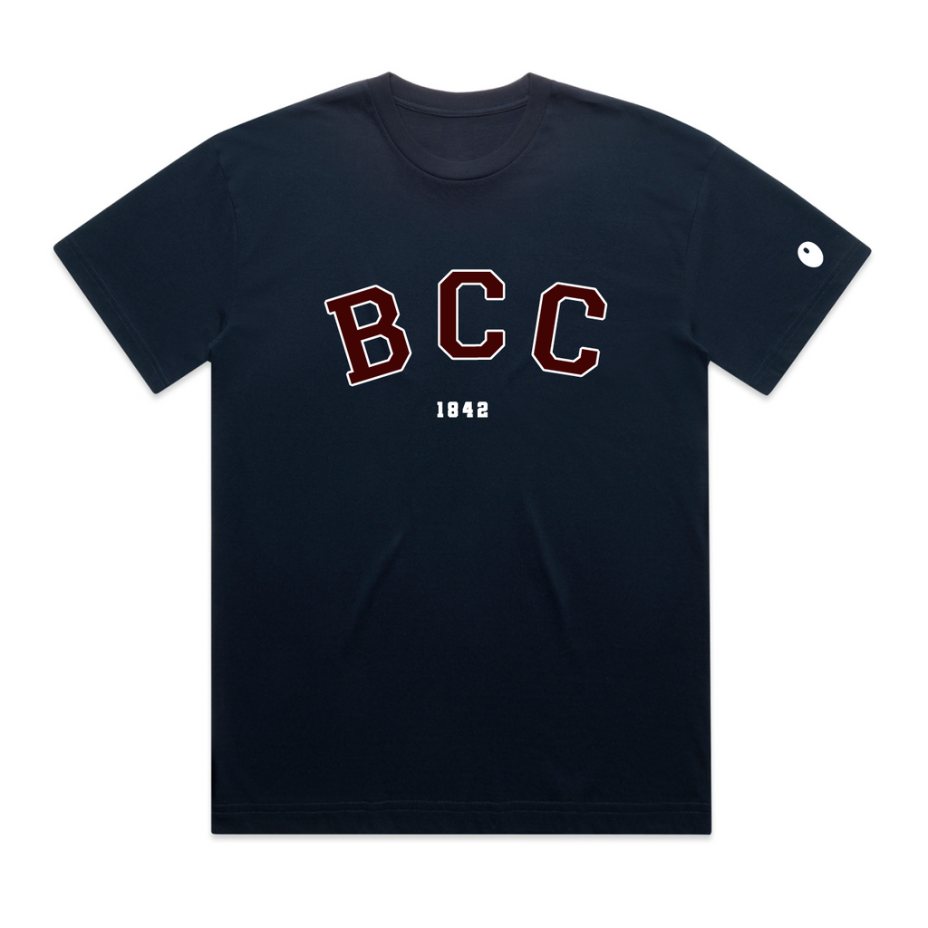 Bromsgrove Varsity Short Sleeve T-Shirt - Navy Blue