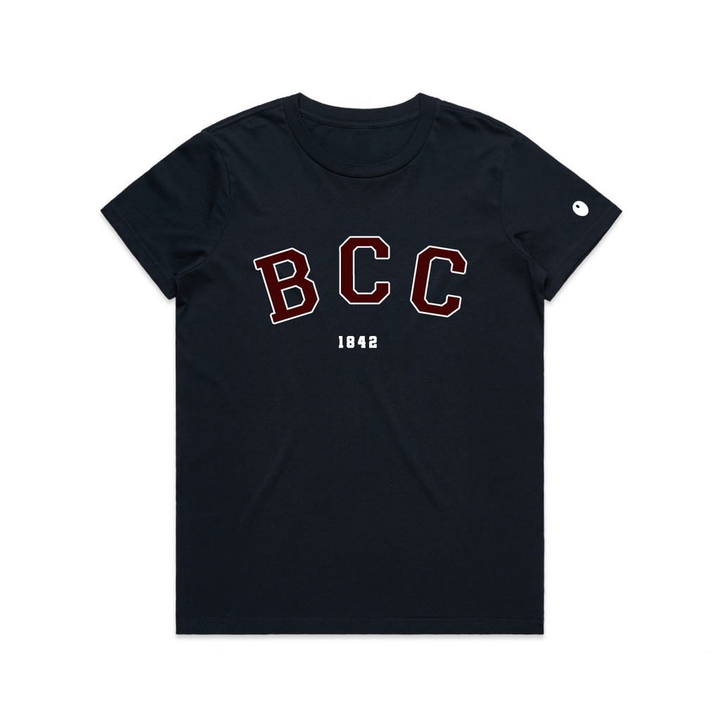 Bromsgrove Varsity Short Sleeve T-Shirt - Navy Blue
