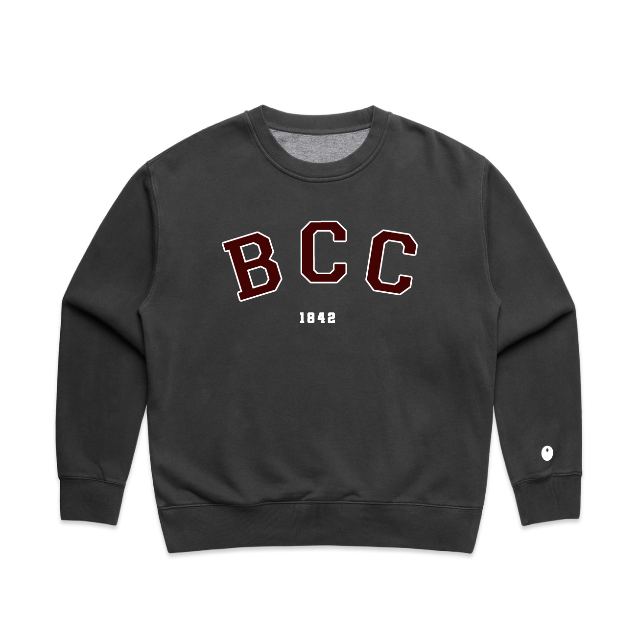 Bromsgrove Varsity Sweatshirt - Off Black