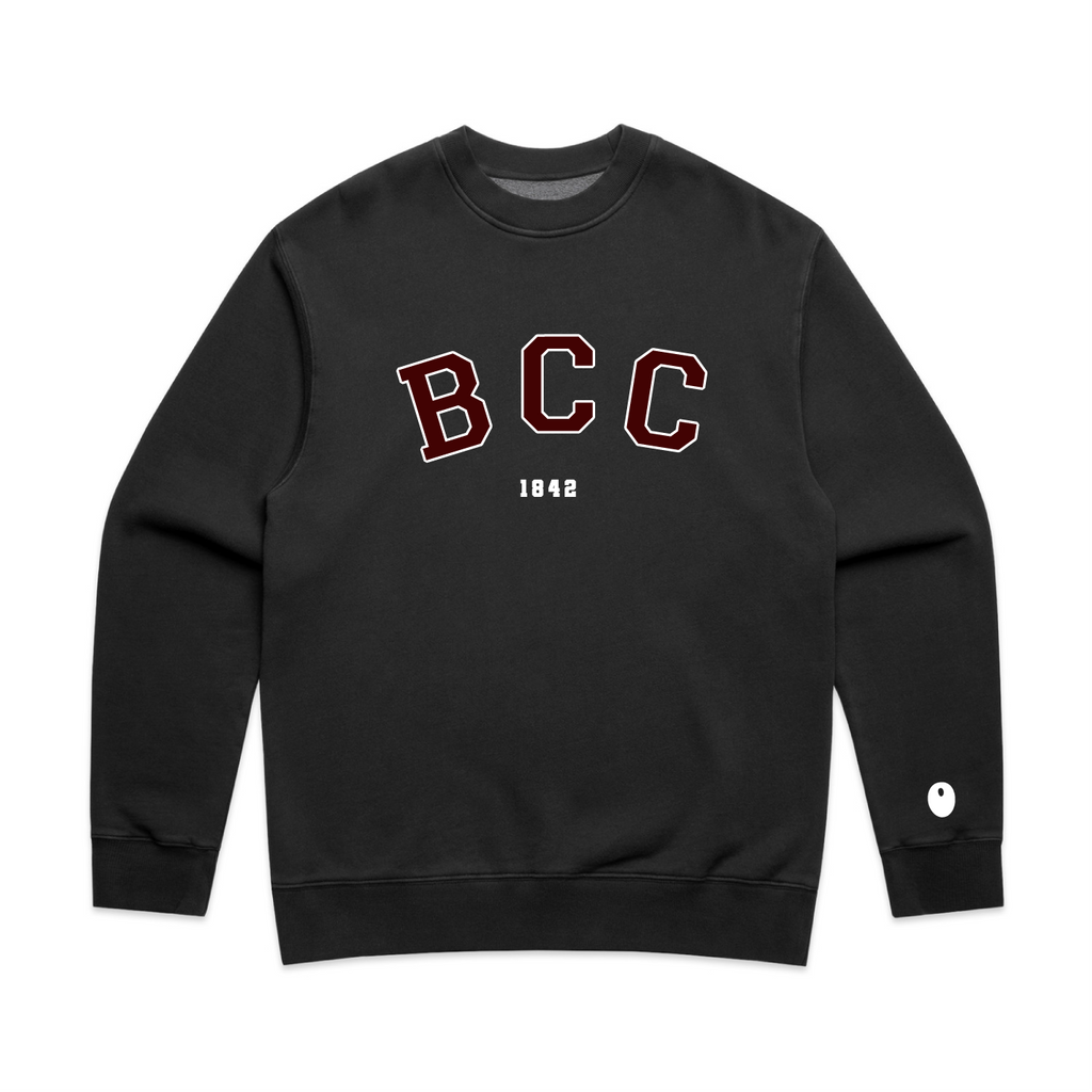 Bromsgrove Varsity Sweatshirt - Off Black