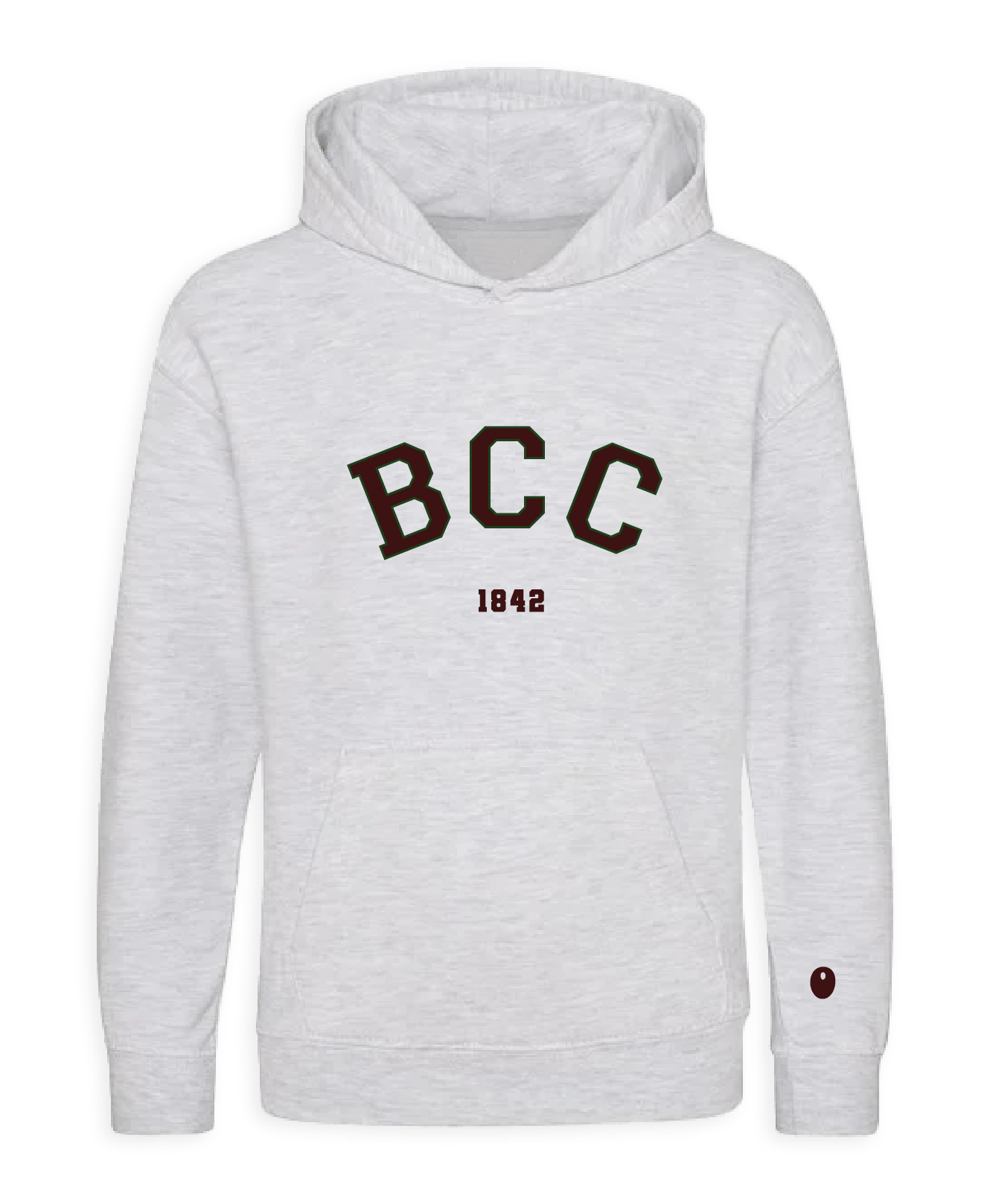 Bromsgrove CC Hoodie - Light Grey