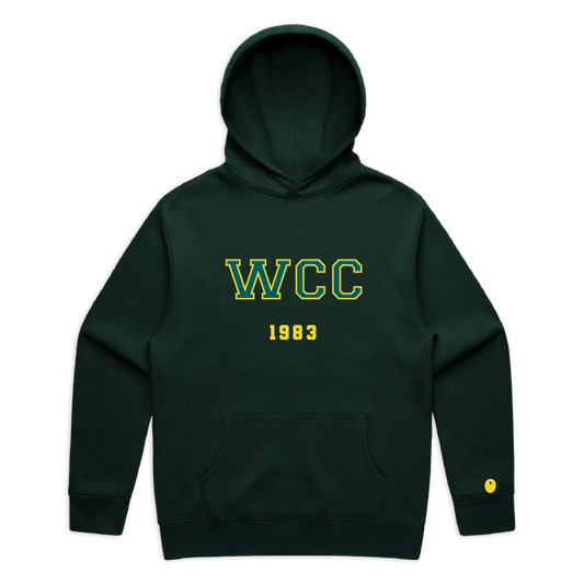 Worcester CC Hoodie - Bottle Green