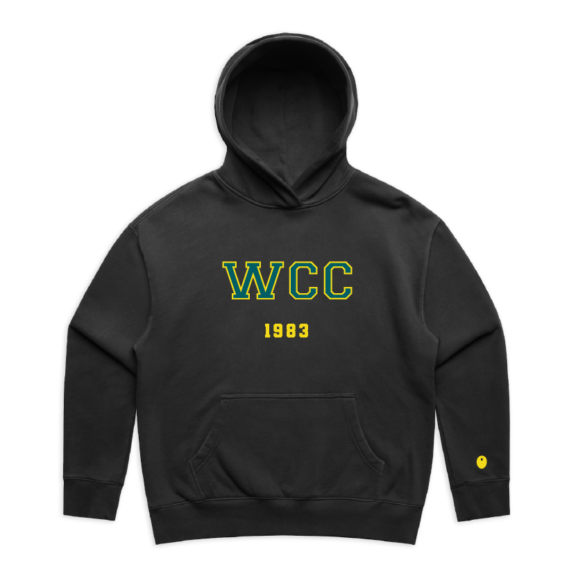 Worcester CC Hoodie - Off Black