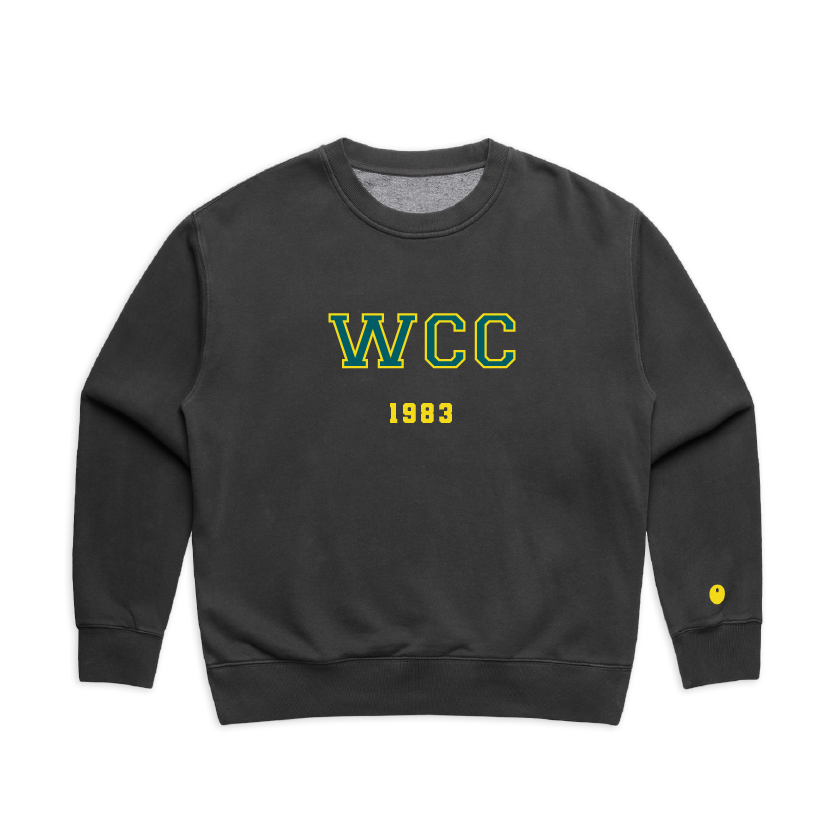 Worcester CC Sweatshirt - Off Black