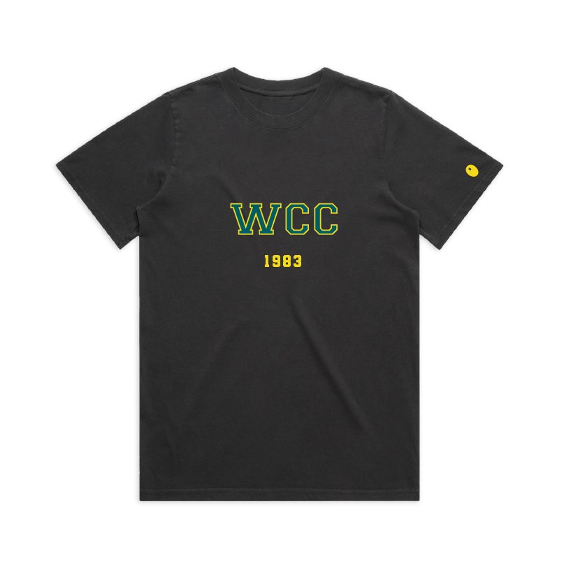Worcester CC T-Shirt - Off Black