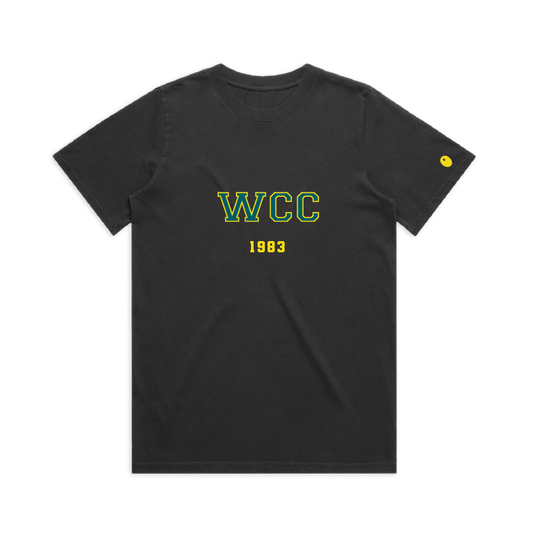 Worcester CC T-Shirt - Off Black