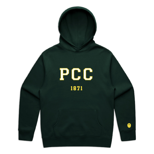 Pershore CC Hoodie - Bottle Green