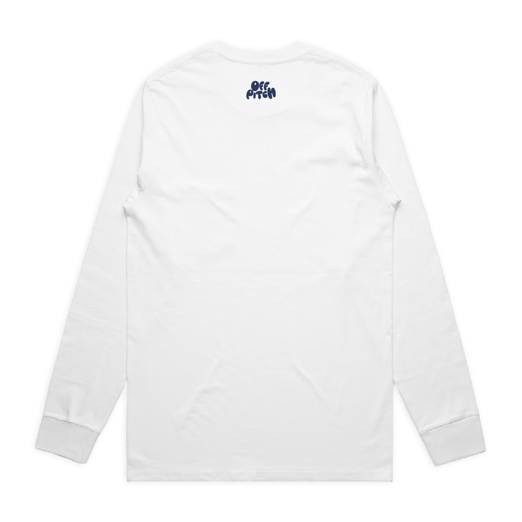 Aston Manor CC Long Sleeve T-Shirt - White