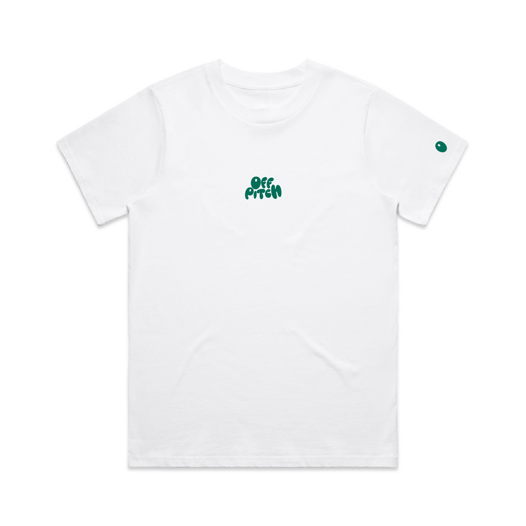 Pershore CC x OffPitch T-Shirt - White