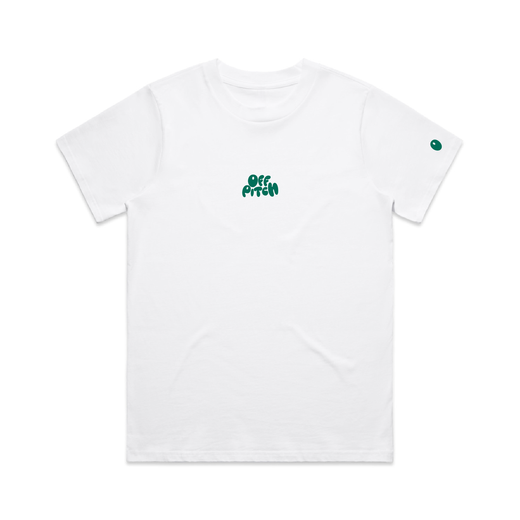 Pershore CC x OffPitch T-Shirt - White