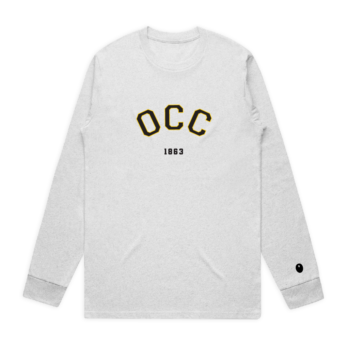 Ombersley CC Long Sleeve T-Shirt - Light Grey