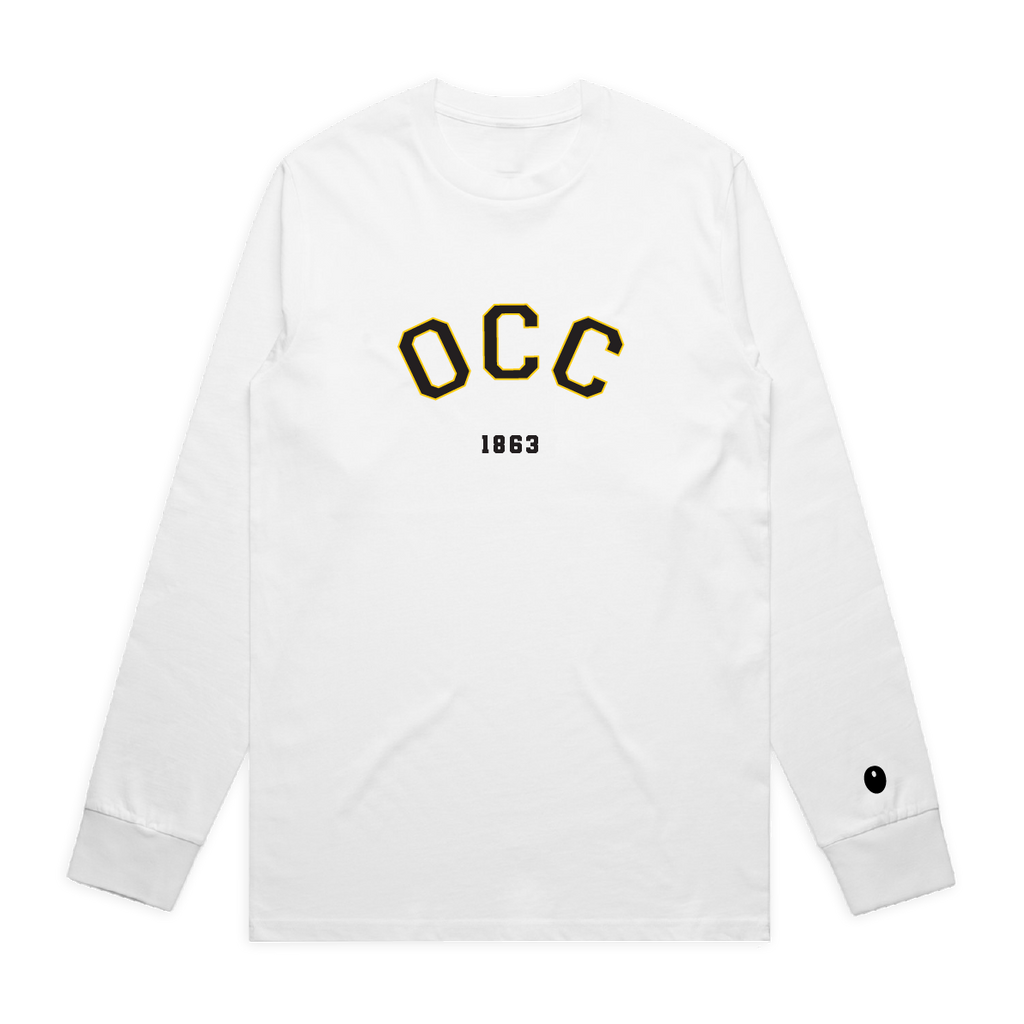 Ombersley CC Long Sleeve T-Shirt - White