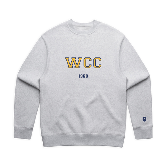 Warwick CC Sweatshirt - Light Grey