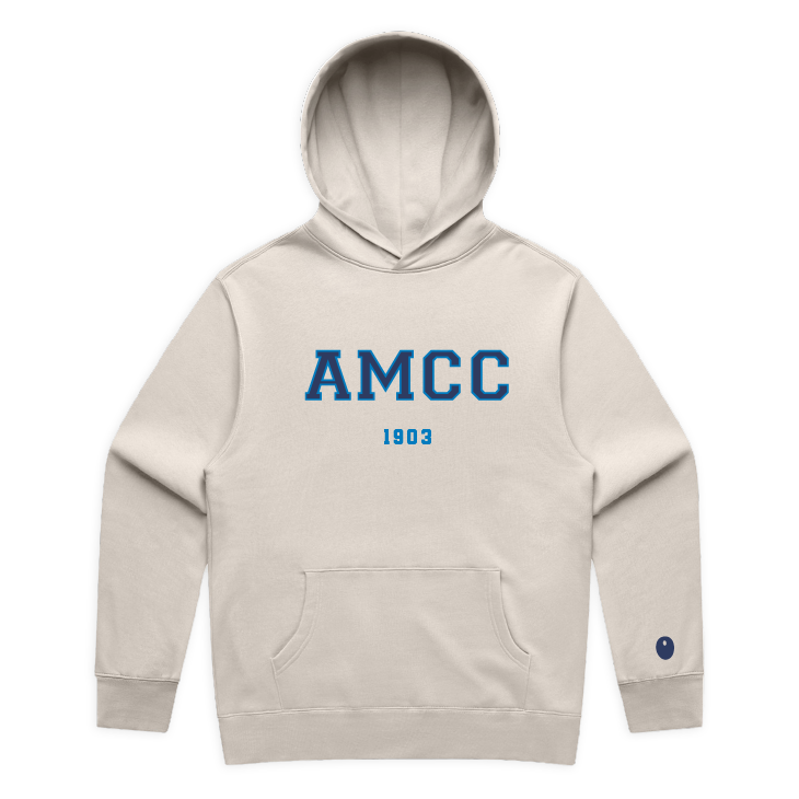 Aston Manor CC Hoodie - Sand