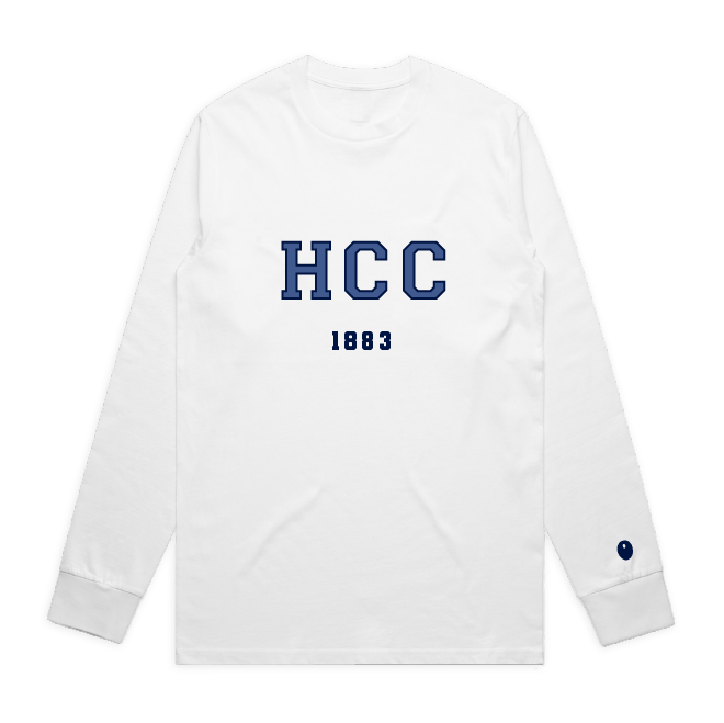 Himley CC Long Sleeve T-Shirt - White
