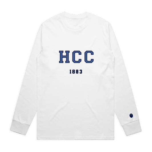 Himley CC Long Sleeve T-Shirt - White