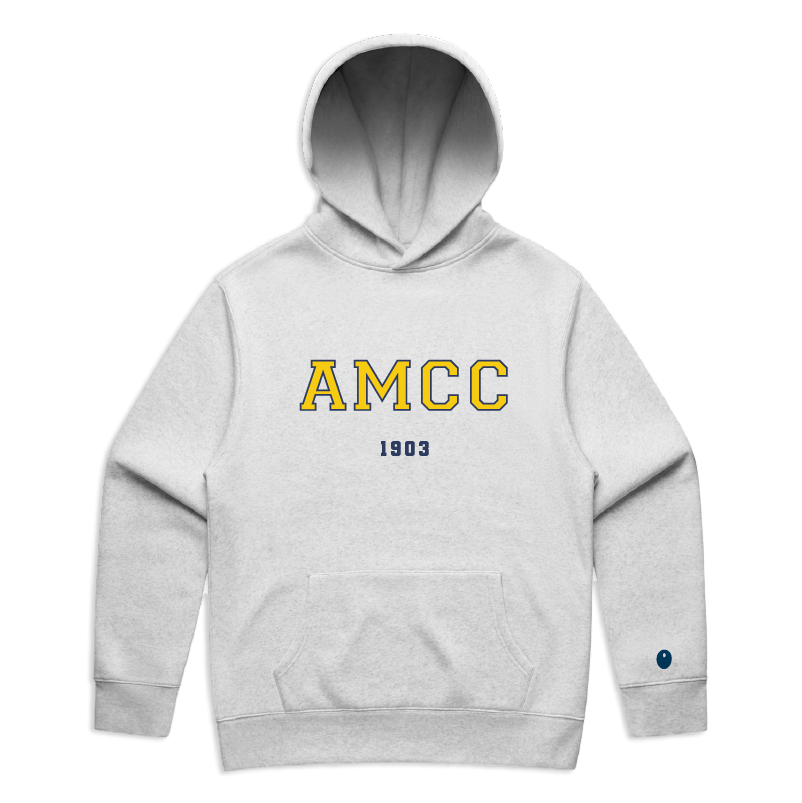 Aston Manor CC Hoodie - Light Grey