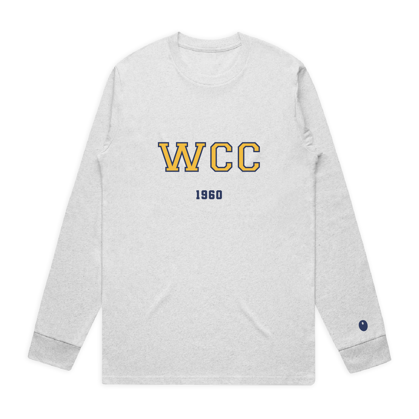 Warwick CC Long Sleeve T-Shirt - Light Grey