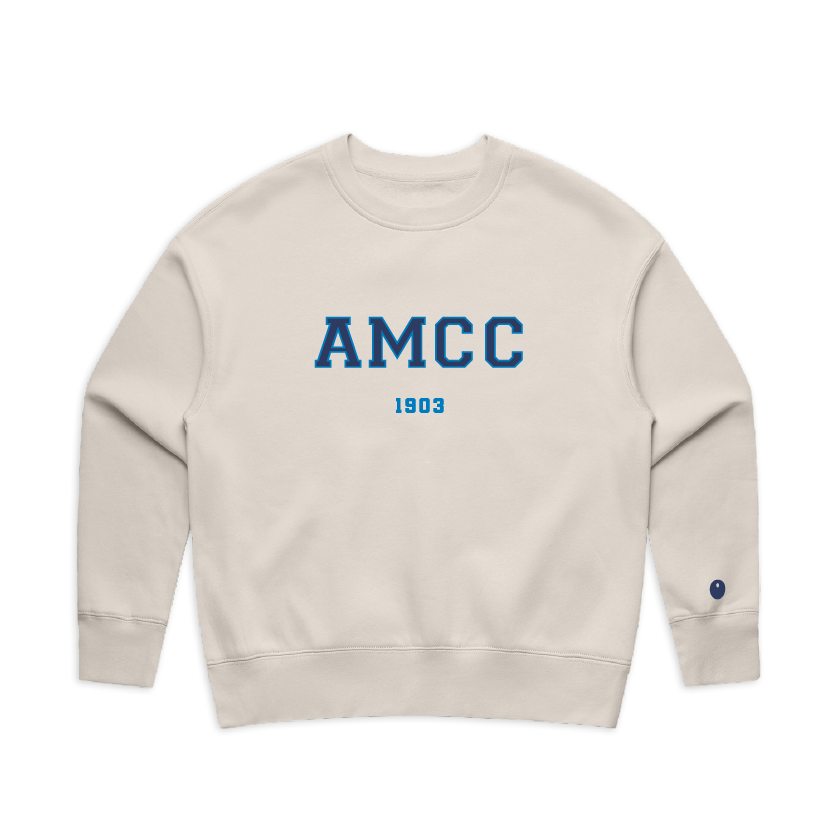Aston Manor CC Sweatshirt - Sand