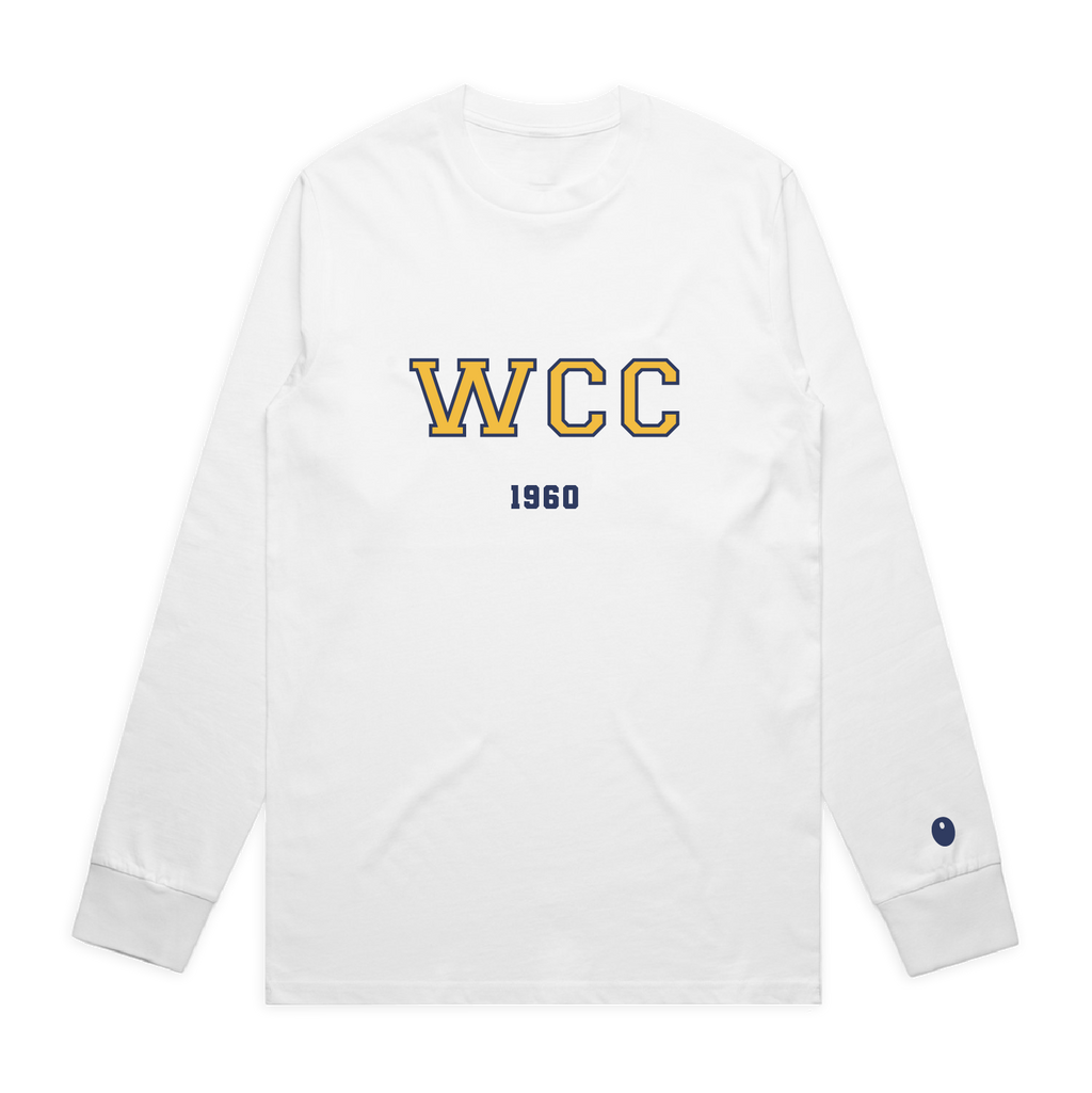 Warwick CC Long Sleeve T-Shirt - White