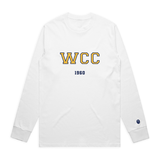 Warwick CC Long Sleeve T-Shirt - White