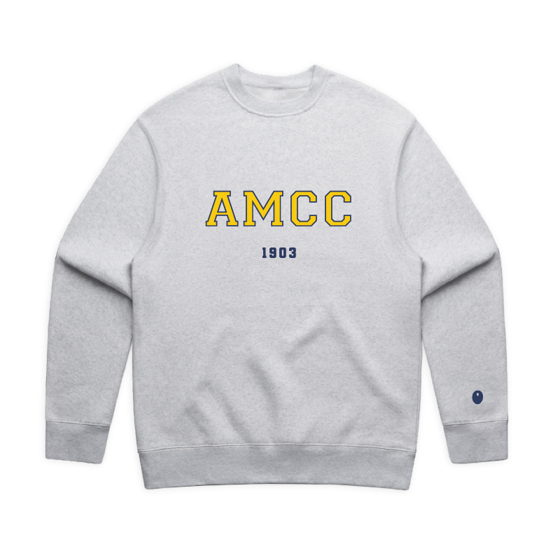 Aston Manor CC Sweatshirt - Light Grey