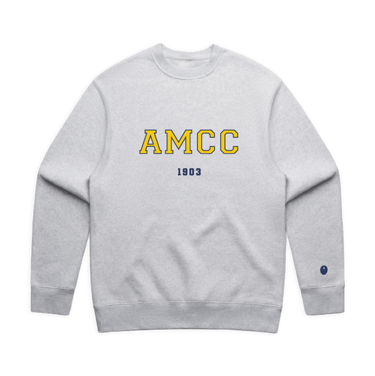Aston Manor CC Sweatshirt - Light Grey