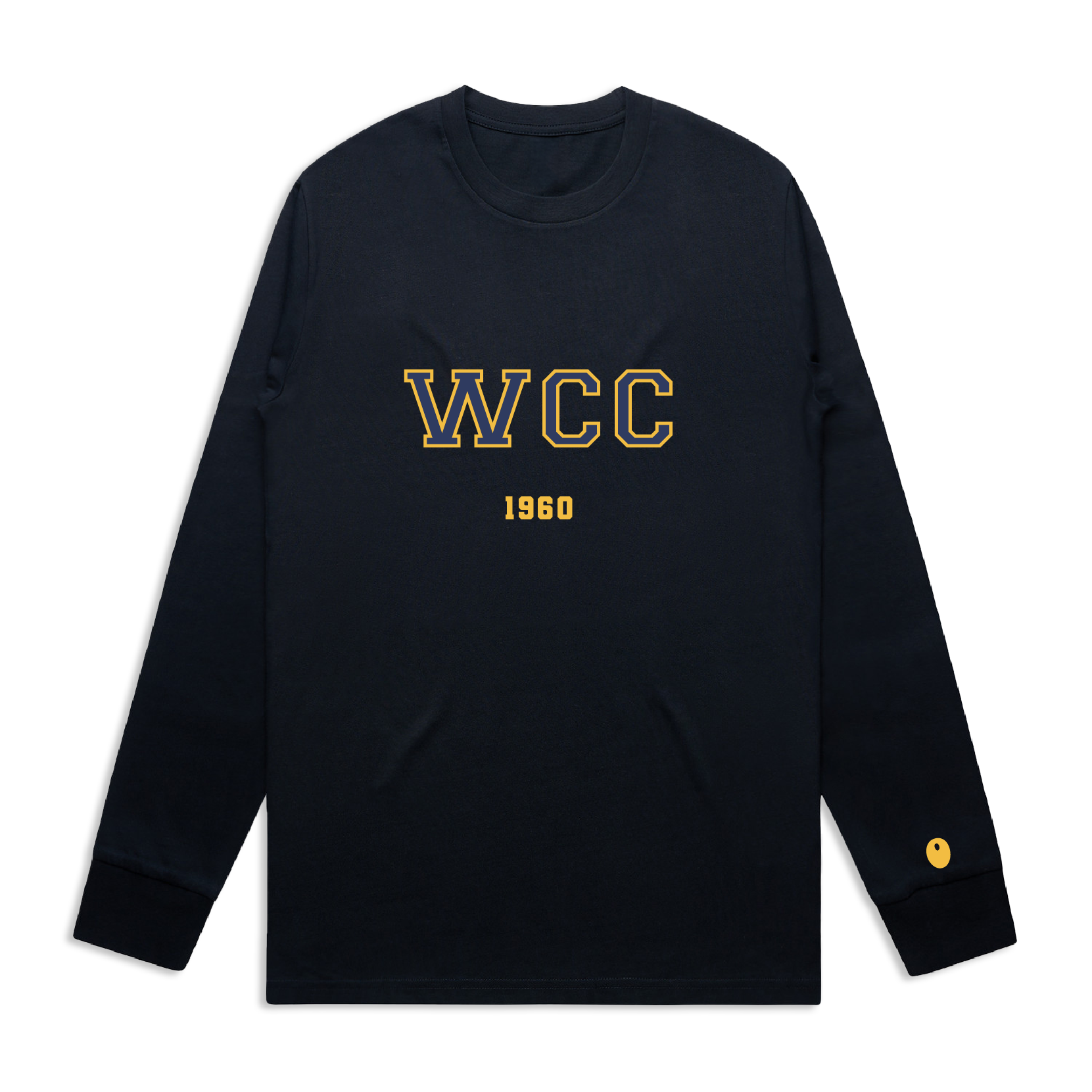 Warwick CC Long Sleeve T-Shirt - Navy
